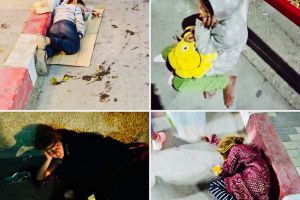 Atenţie, nu călcaţi copiii! Duşi la cerşit în Costineşti, mai mulţi minori dorm pe străzi (VIDEO)