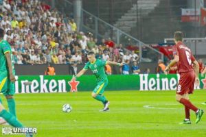 FOTO: CFR Cluj – Slavia Praga 0-1 (0-1), în play-off-ul Champions League! N. Stanciu – coautor la golul cehilor, Omrani a ratat un penalty!