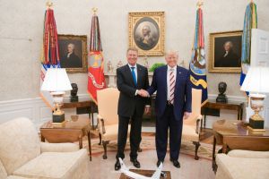 Declaratie comuna Klaus Iohannis-Donald Trump: Militarii nostri actioneaza pentru descurajarea pe Flancul Estic al NATO, inclusiv in Marea Neagra