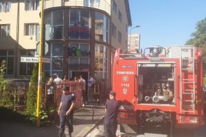 Brasov: Incendiu la sala de fitness din incinta hotelului Global
