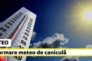 METEO: Informare meteo! Trei zile de caniculă