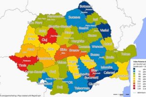 HARTA puterii de cumpărare: Satu Mare, sub media naţională