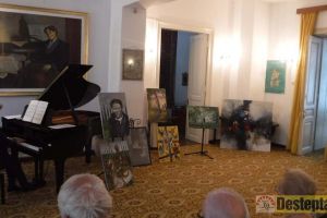 Artişti plastici în casa Rosetteştilor şi a lui George Enescu