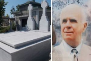 Mormântul celui mai bogat pensionar din România, la Piteşti!