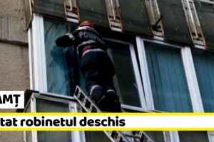 NEAMȚ: A uitat robinetul deschis! Vecinii au chemat pompierii