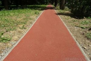 Primăria licitează realizarea unei piste de alergare din tartan în Parcul Salca