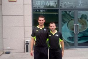 Doi arbitri suceveni au oficiat la Gothia Cup, în China