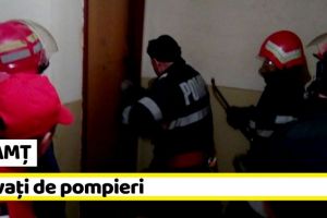 NEAMȚ: Bărbaţi cu probleme medicale, salvaţi de pompieri