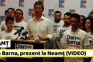 NEAMȚ: Dan Barna, prezent la Neamţ (VIDEO – conferinţă de presă)