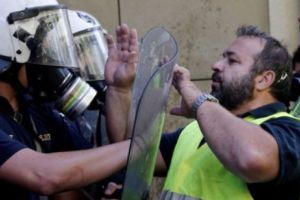 Grecia: Mii de mineri din domeniul aurifer au protestat la Atena