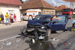 FOTO/VIDEO. Accident între Satu Mare şi Baia Mare: 1 mort şi 2 răniţi!