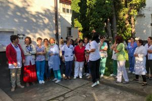 Angajaţii de la Spitalul de Boli Infecţioase, chemaţi să dea cu subsemnatul că au protestat