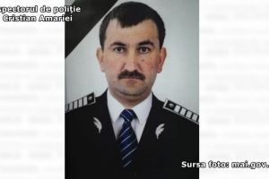 Politistul Cristian Amariei, impuscat mortal in timpul unui filtru, ar fi implinit azi 43 de ani