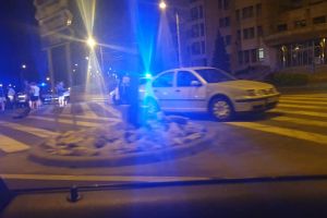 FOTO. Accident la Finanţe. Victime preluate de SMURD!
