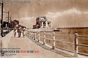Cum arata faleza Cazinoului Constanta in urma cu aproape 100 de ani