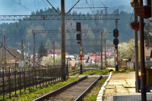 Femeie lovita de tren in apropierea garii Busteni