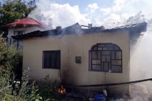 Incendiu la Corbii Mari