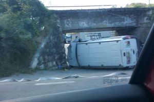 Accident rutier la Pucioasa!