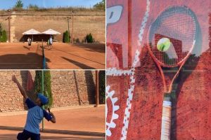 FOTO: Turneu de tenis de câmp în Cetatea Alba Carolina. Peste 80 de tineri participă la a VIII-a ediţie a Cupei Rotary
