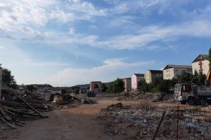 Cât timp se va lucra pe strada Andrei Mureşanu la desfiinţarea construcţiilor fostei Rapid SA
