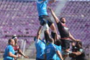 Haka la pauza meciului dintre Timişoara Saracens şi Tomitanii Constanţa. În Banat au venit noi jucători