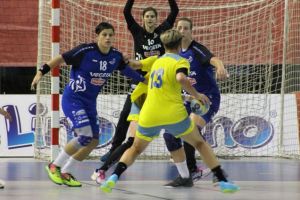 Handbal: O victorie la scor şi două înfrângeri la limită pentru Corona, în Croaţia