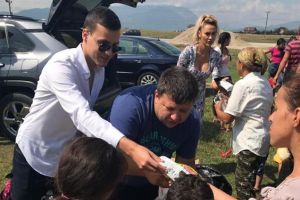 Acţiunea caritabilă Pro România la Râşnov