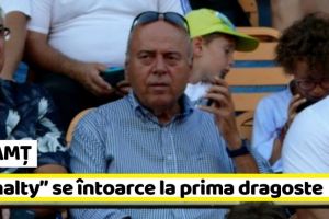NEAMȚ: Gheorghe Ștefan (Pinalty), în tribune, la CSM Ceahlăul – CS Știinţa Miroslava