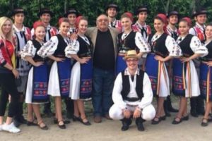 Ansamblul Folcloric ”Hora” din Ungheni, mesaj special la despărţirea de Iosif Titi Boantă