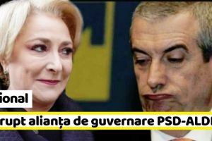 Naţional: S-a rupt alianţa de guvernare PSD-ALDE