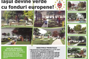 UN NOU PROIECT CU FONDURI EUROPENE LA IASI: „Oaza de verdeaţă din cartierul nostru”