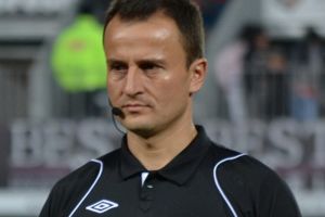 Octavian Şovre arbitrează din nou în Liga Campionilor, marţi, de la ora 22