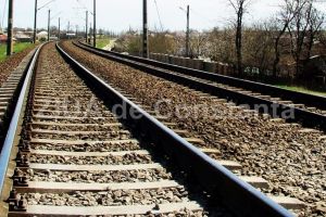 Alerta la pompieri: Locomotiva deraiata in Constanta 