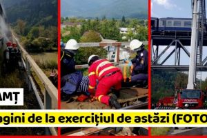 NEAMȚ: Imagini de la exerciţiul de amploare, de astăzi (FOTO)