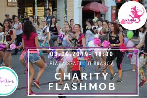 KangaHelp – Charity Flashmob, la Braşov