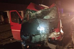 Trafic blocat timp de aproape două ore pe DN 15 A la Teaca din cauza unui accident rutier (FOTO)