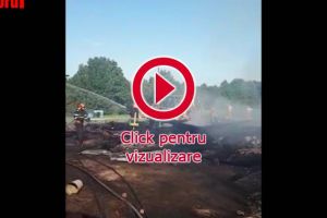Cinci incendii au distrus gospodării şi furaje în judeţ, în interval de câteva ore