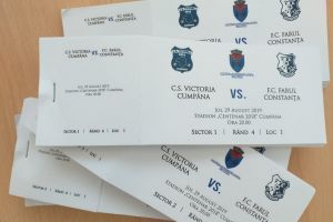 Biletele de intrare la meciul Victoria Cumpana - FC Farul Constanta s-au epuizat