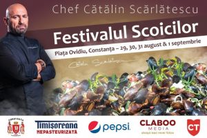 Festivalul Scoicilor - editia de toamna se desfasoara in acest weekend in Piata Ovidiu din Constanta!