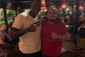 EXCLUSIV 7est  l-a gasit pe celebrul luptator K1, Remy Bonjasky in Iasi