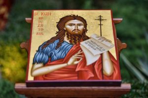 Trei inalti ierarhi la hramul manastirii Lipnita-judetul Constanta