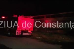 Alerta la pompieri: Incendiu in Valu lui Traian