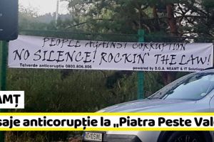 Neamţ: Mesaje anticorupţie la Maratonul muzical „Piatra Peste Vale” din Piatra-Neamţ