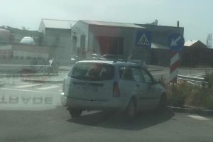 Doi tâlhari din Oradea au fost prinşi de poliţişti cu ajutorul unui martor. Agresorii şi-au târât victima cu maşina 150 de metri pe Calea Borşului