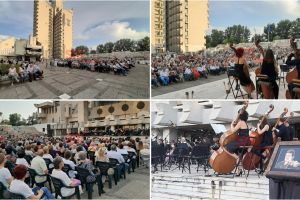 FOTO/VIDEO. Concert in memoriam Rudolf Fátyol, în centrul municipiului Satu Mare