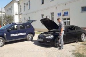 BMW in valoare de 40.000 de euro, cautat de autoritatile din Marea Britanie, descoperit in Borsa