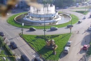 Se închide complet traficul în zona Punctelor Cardinale