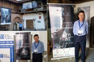 FOTO. Constantin Avădanei, Preşedintele Grupului de Iniţiativă ,,Centenar Marea Unire Alba Iulia 2018”, prezent la Festivalul International al Televiziunilor si producătorilor independenţi de la Tg. Mureş
