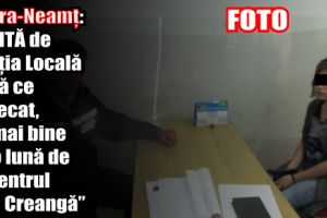 Piatra-Neamţ: Găsită de Poliţia Locală după ce a plecat, de mai bine de o lună, de la Centrul „Ion Creangă”
