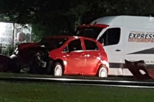 Două ACCIDENTE, azi noapte, în Arad (FOTO + VIDEO)